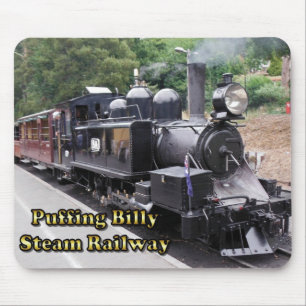Puffing Billy Historic Steam Train in Australia Mouse Pad