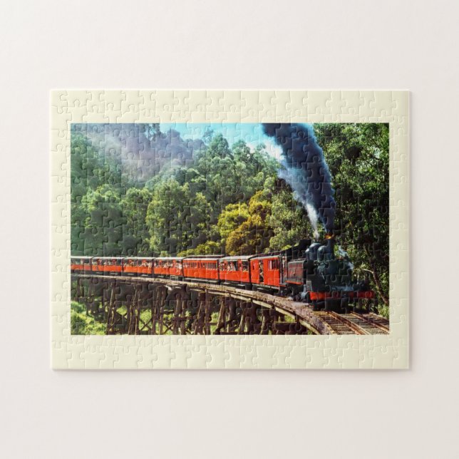Puffing billy jigsaw puzzle (Horizontal)