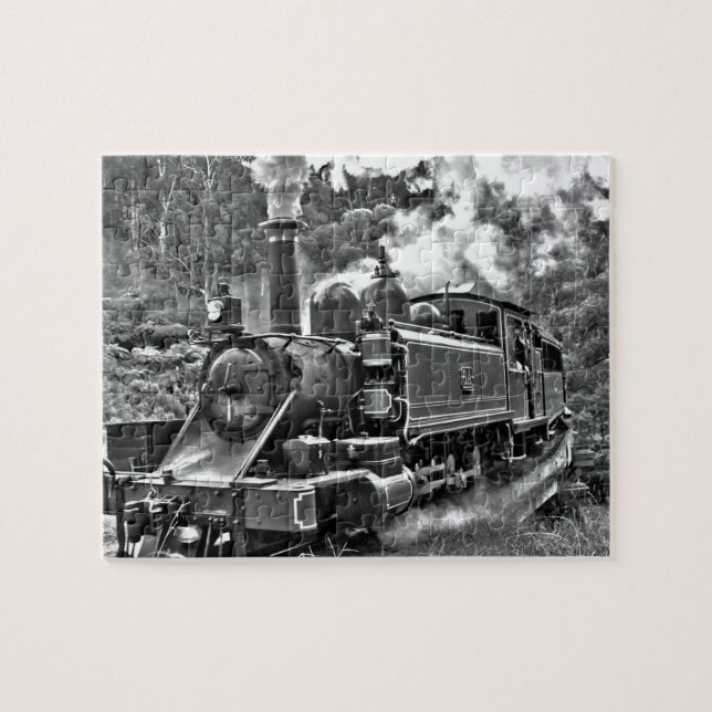 Puffing Billy Old Fashioned Steam Train Jigsaw Puzzle (Horizontal)