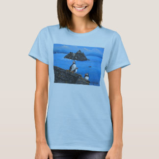 Puffins at Skellig Michael Ireland T-Shirt