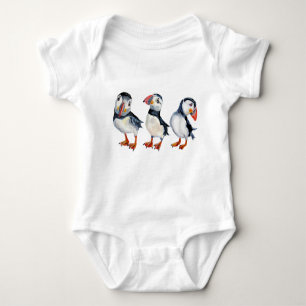 Puffins Baby Bodysuit