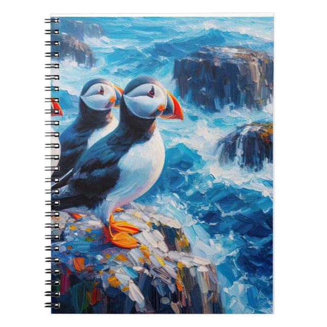 Puffins Notebook (Front)