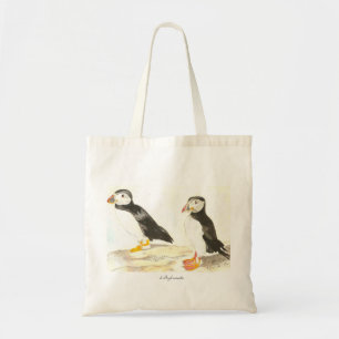 Puffins Tote Bag