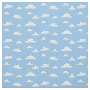 Puffy Clouds Designer Fabric