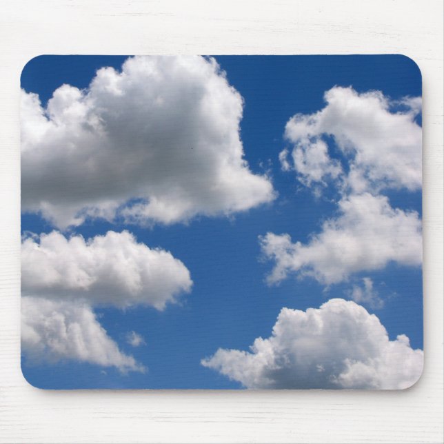 Puffy Clouds Mousepad (Front)