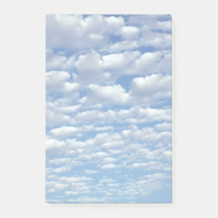 Puffy Clouds on Beautiful Blue Sky Post-it Notes