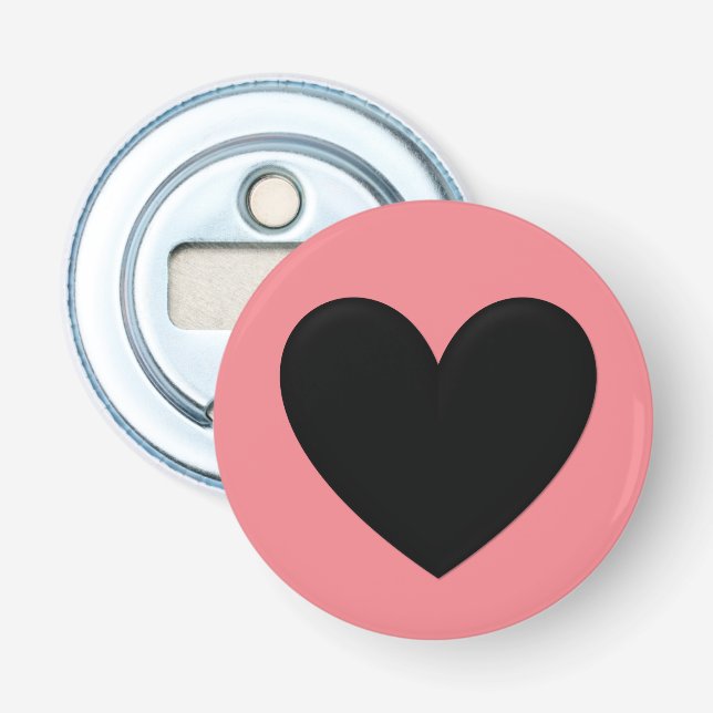 Puffy Heart Bottle Opener (Front)