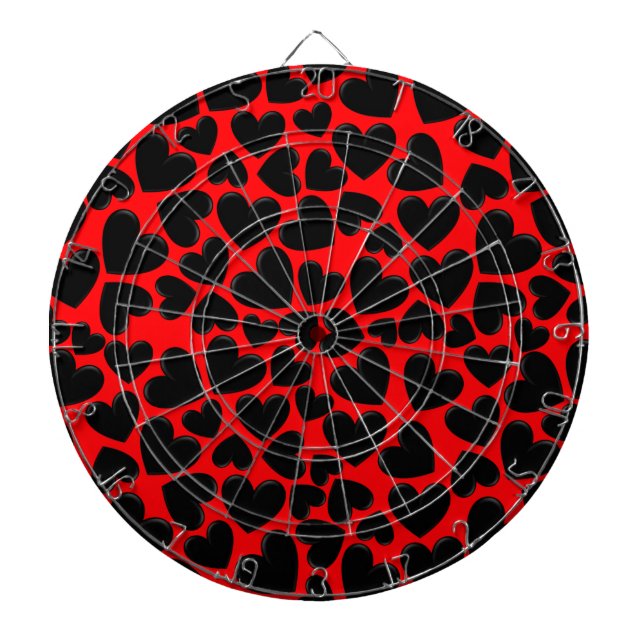 Puffy Heart Dartboard (Front)