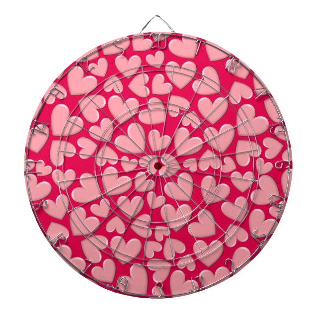 Puffy Heart Dartboard (Front)