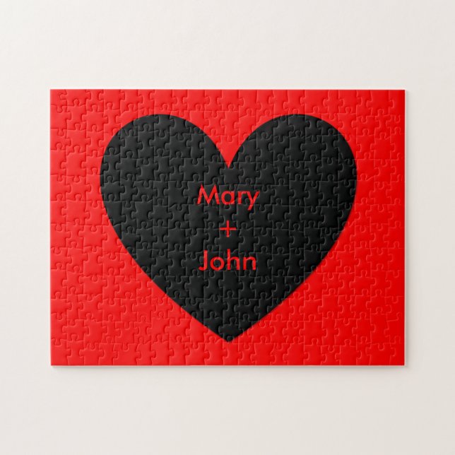 Puffy Heart Jigsaw Puzzle (Horizontal)