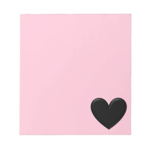 Puffy Heart Notepad