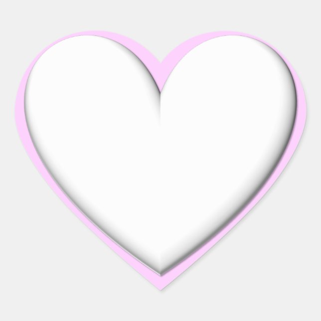 Puffy Heart Sticker (Front)