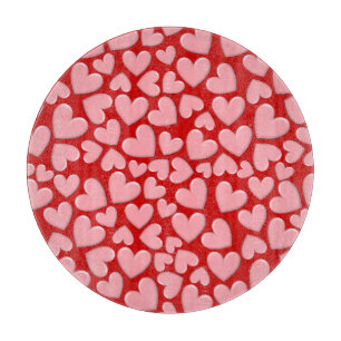 Puffy Hearts Cutting Board