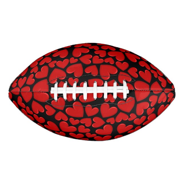 Puffy Hearts Football (Front)