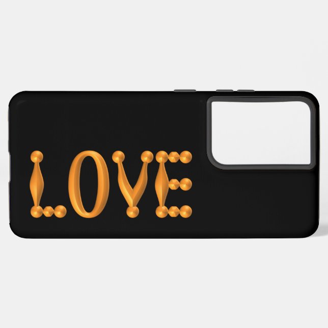 Puffy Love  OtterBox Samsung Galaxy Case (Left Side)