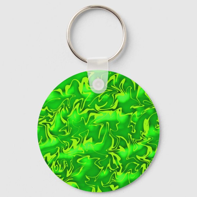 Puffy Swirl Key Ring (Front)