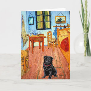 Pug 17 (black) - The Room Card