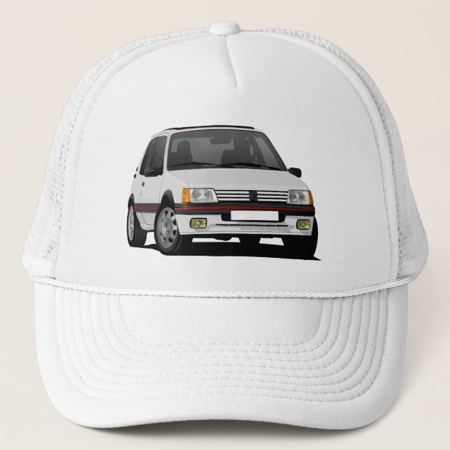 Pug 205 GTi in over 30 colours - Trucker Hat (Front)