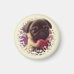 Pug, Animal,nature Magnet