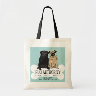 Pug Authority Budget Tote