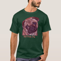 Pug "Bah Hum Pug" Men's T-shirt