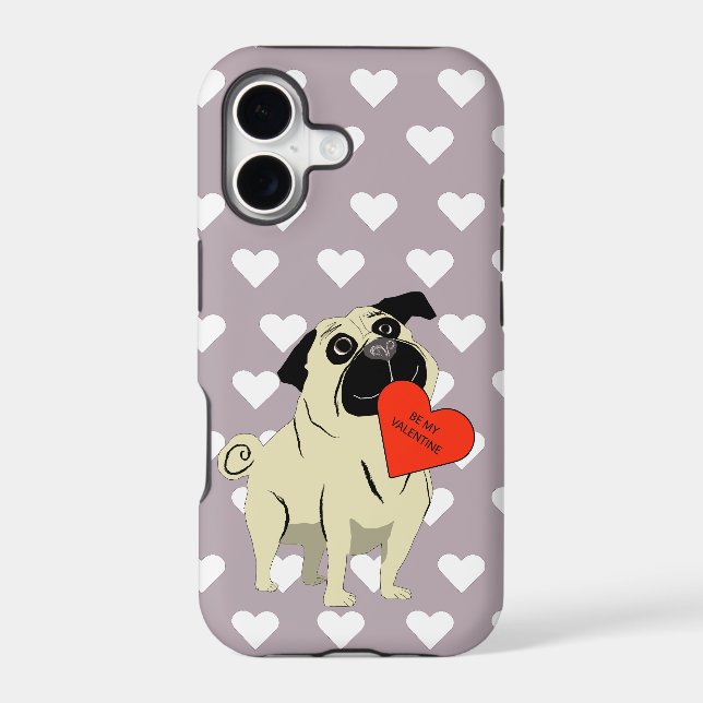 Pug be my Valentine (Back)