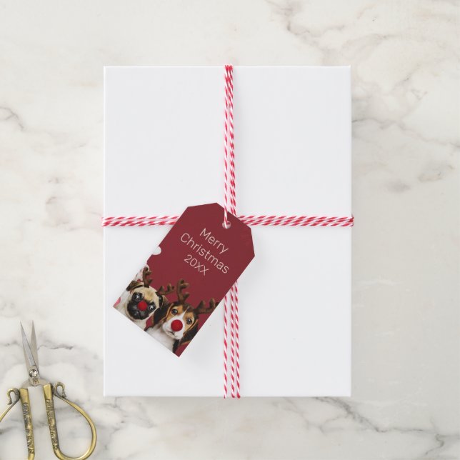 Pug & Beagle Gift Tags (With Twine)