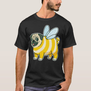 Pug Bee Lover Bumblebee T-Shirt