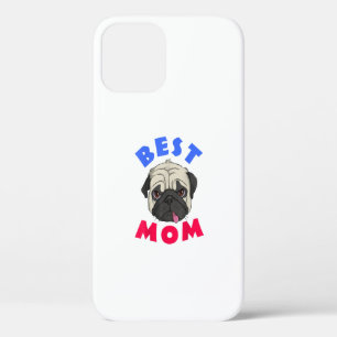 Pug Best Mum Mothers Day Mum Gift iPhone 12 Case
