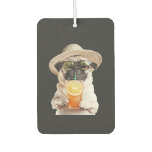 Pug car air freshener