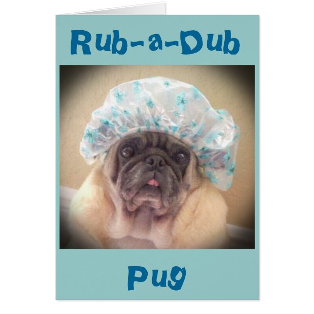 Pug card (Front)