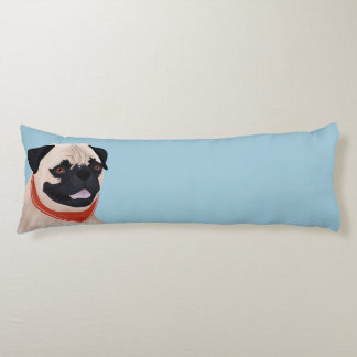 Pug Cartoon Body Cushion