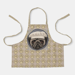 Pug Chef  Apron