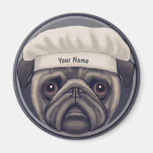 Pug Chef Magnet