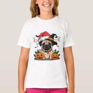 Pug Christmas – Cute Holiday Dog T-Shirt Design 🐶