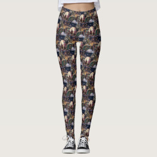 Pug Christmas Festive Season Leggings