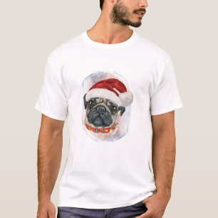 Pug Christmas Gifts For Dog Lovers T-Shirt