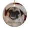 Pug Christmas Ornament