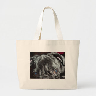 Pug Close-up - Tote Bag