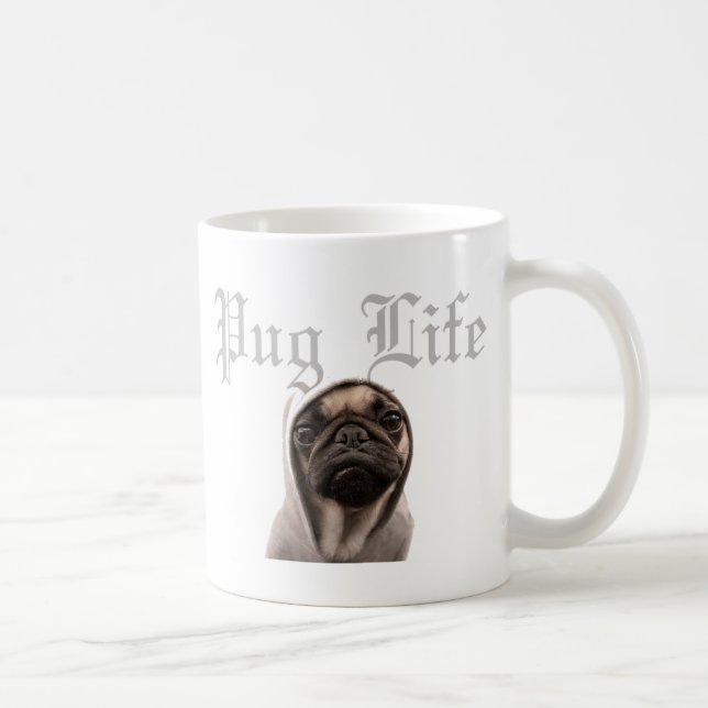 Pug Coffee Mug (Right)