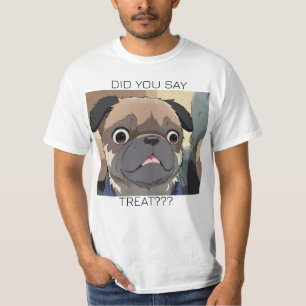 PUG comic shirt