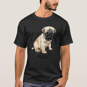 Pug Crazy Dog T-Shirt