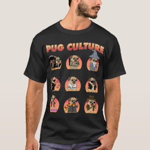 Pug Culture - Movies T-Shirt