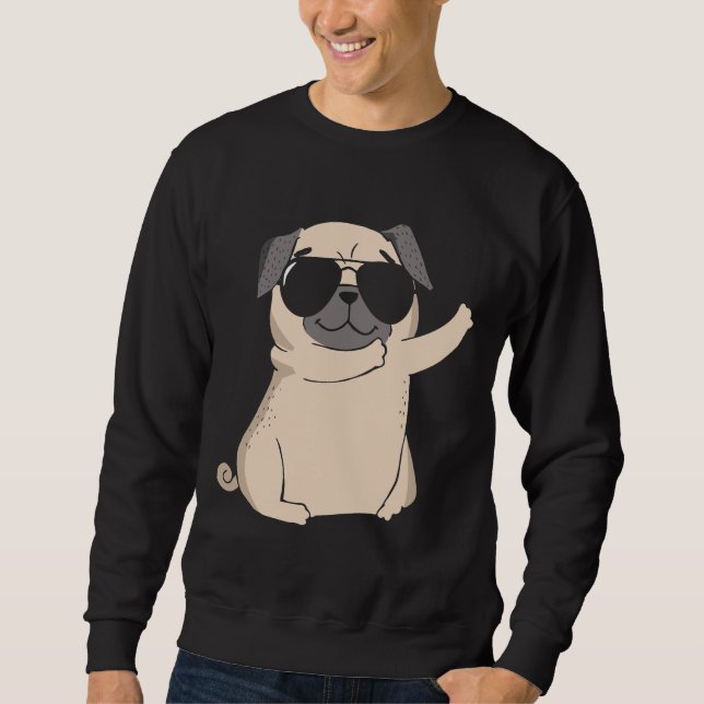 Pug Dab Shirt Essential T-Shirt 836 (Front)