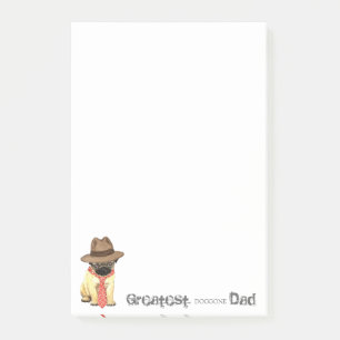 Pug Dad Post-it Notes