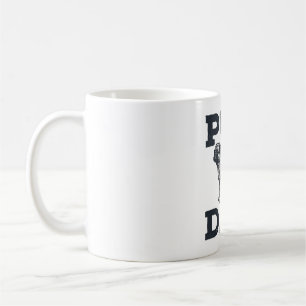 Pug Dad Vintage Engraving Dog Lover Shirt Design_1 Coffee Mug
