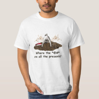 Pug Digging for Christmas T-Shirt