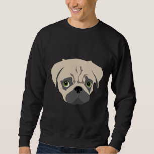 Pug Digital Art Classic T-Shirt 173 Sweatshirt
