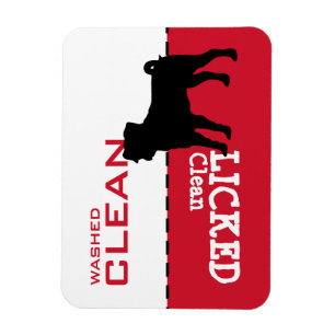 Pug Dishwasher Customisable Your Words Magnet Sign