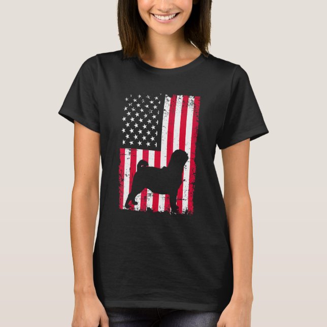 Pug Dog 1 T-Shirt (Front)
